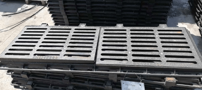 定兴球墨铸铁连体双篦展示