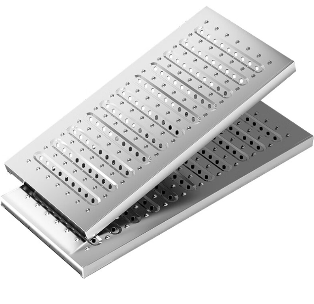 定兴不锈钢沟盖板展示